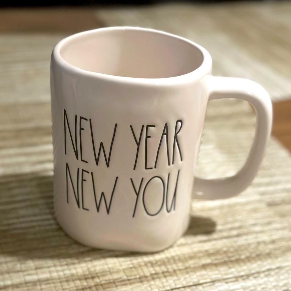 Rae Dunn New Year New You Mug